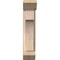 Ekena Millwork Westlake Slat Smooth Bracket w/ Offset Brace, Douglas Fir, 5 1/2"W x 14"D x 26"H BKT0604X14X26WTL06SDF - alternate 2